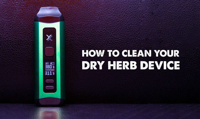 4 pasos para mantener limpio tu vaporizador de hierbas secas 