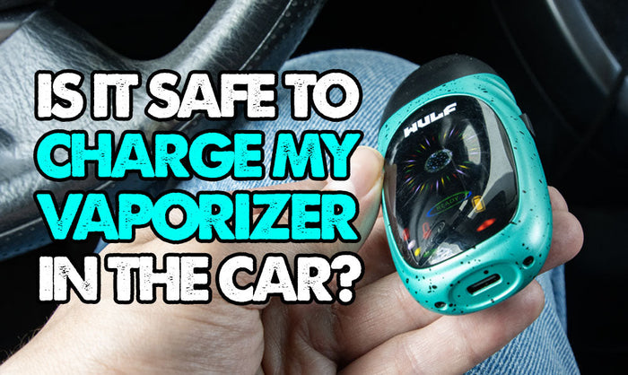 ¿Es seguro cargar mi vaporizador en el coche?