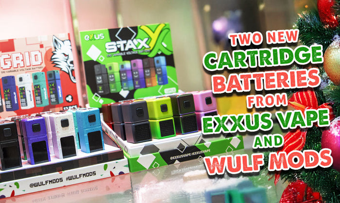 ¡Dos nuevas baterías de cartucho de Exxus Vape y Wulf Mods!