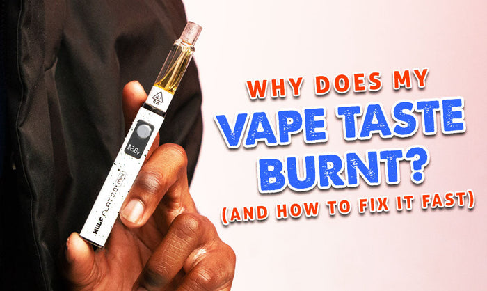 ¿Por qué mi vapeador sabe a quemado? (Y cómo arreglarlo rápido)