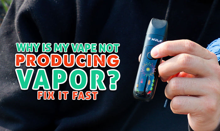 ¿Por qué mi vaporizador no produce vapor? (Soluciónalo rápido)