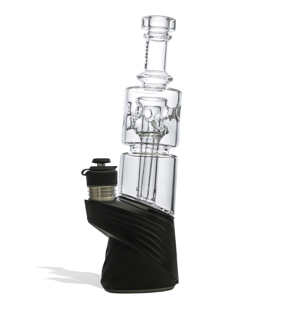 Clear Wulf Mods Fuse Puffco Peak Top With Peak on white background