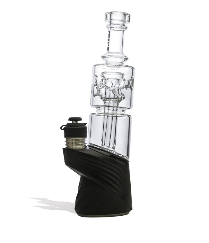 Clear Wulf Mods Fuse Puffco Peak Top With Peak on white background