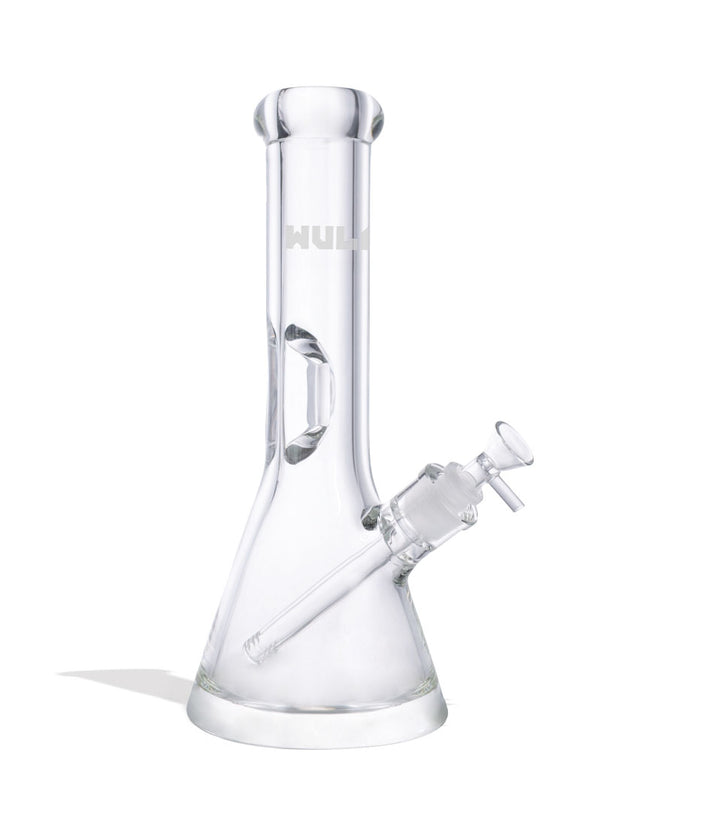 Wulf Mods 9mm 12inch Beaker Water Pipe Front View on White Background