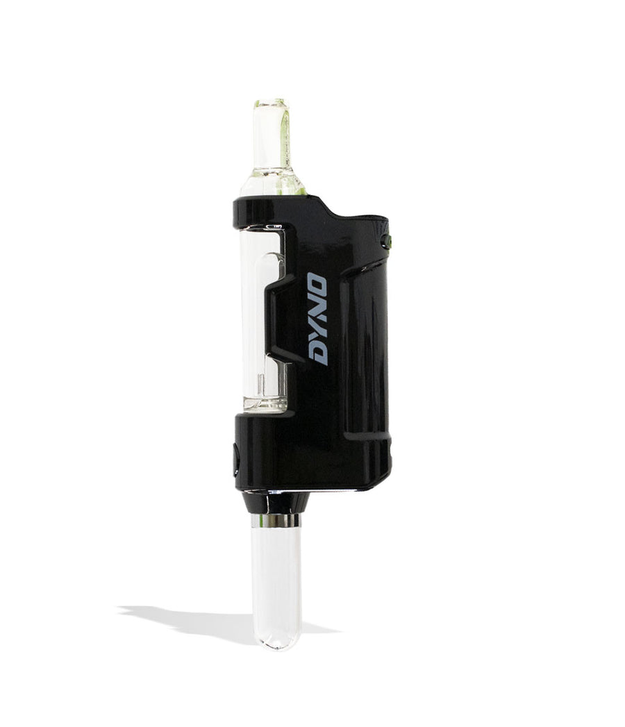 Black Yocan Dyno Digital Nectar Collector with Glass Bubbler Front View on White Background