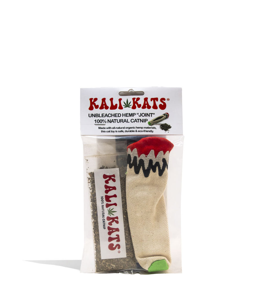 Doobys Dog Toys Kali Kats Catnip Joint Cat Toy Front View on White Background