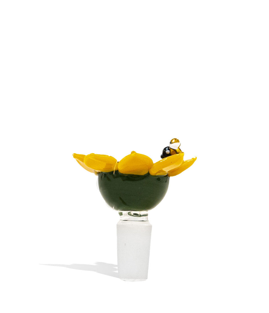 Empire Glassworks Sunflower 14mm Bowl on white background