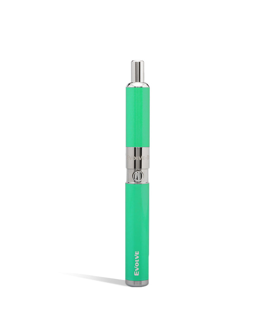 Azure Green front view Yocan Evolve-D Dry Herb Vaporizer on white background