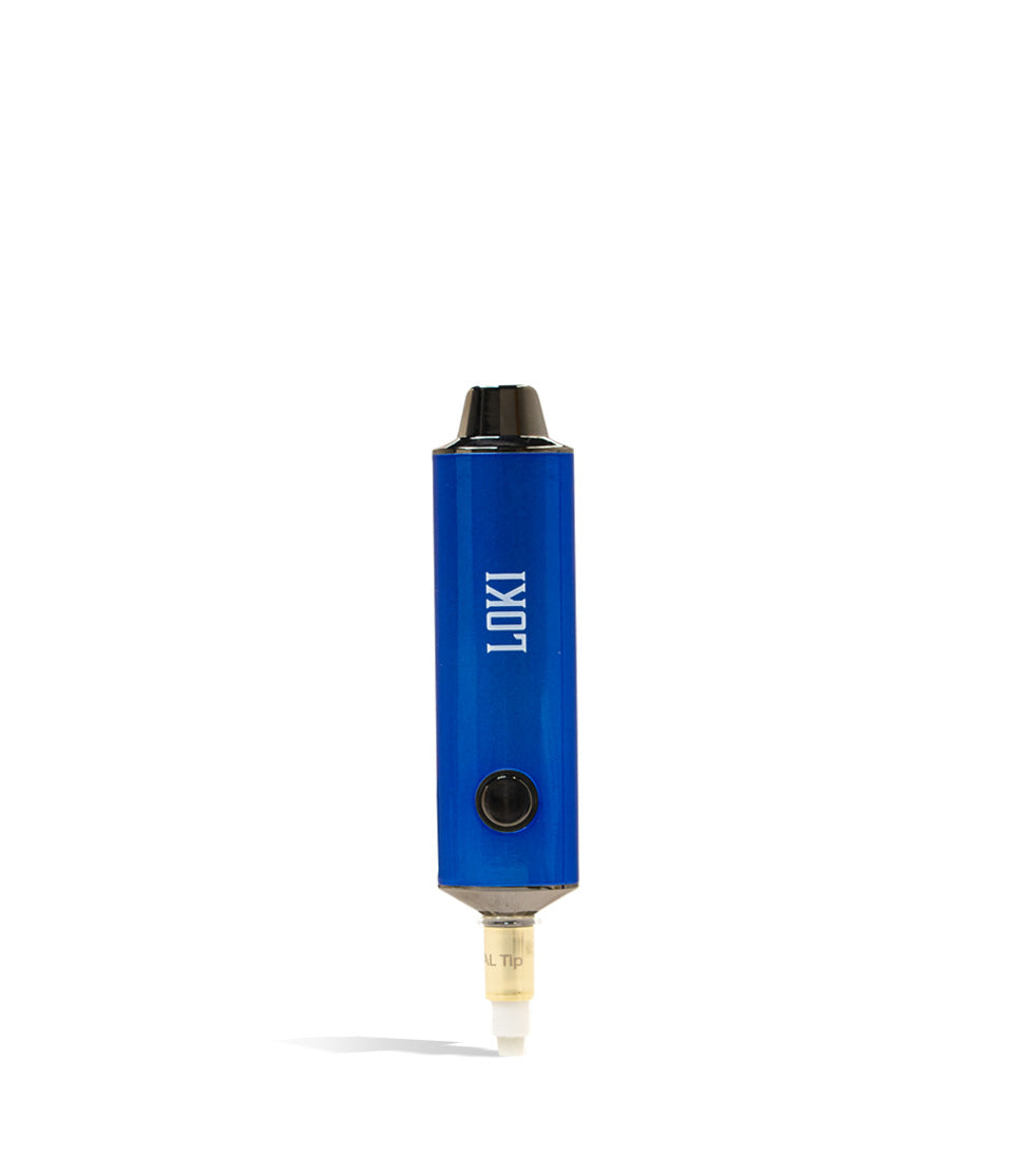 Blue Yocan Loki Portable Electric Nectar Collector on white background