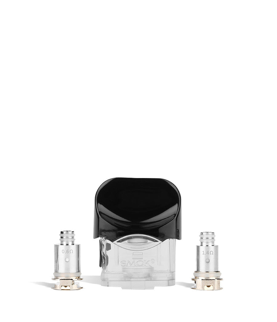SMOK Nord Replacement Pod with Coils on white background