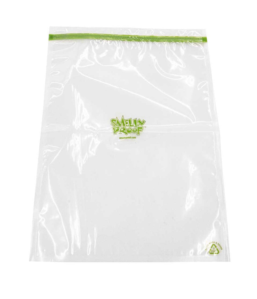 Smelly Proof Extra Large 12 Inch x 16 Inch Bag on white studio background