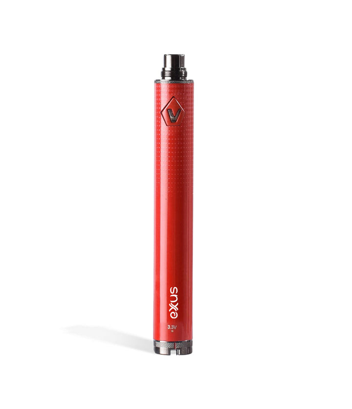 Red Exxus Vape Spinner V2 Battery on white background
