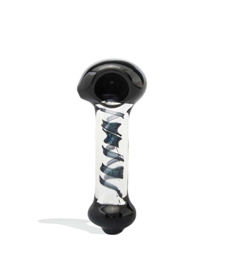 5 inch Swirl Dicro Handpipe on white background