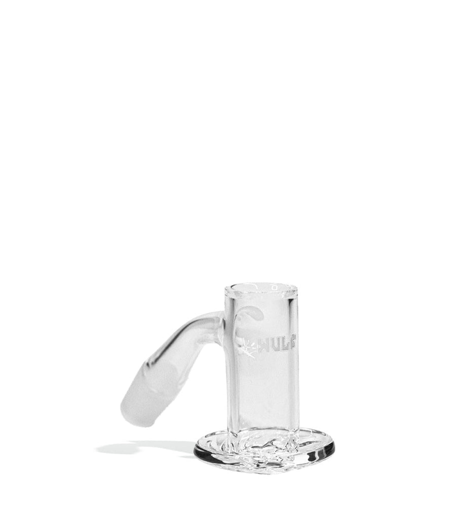 45DG side Wulf Glass Blender Banger Nail on white background